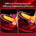 Factory Price Wholesale Toy Pleasure Couple Sharing Clitoral Stimulation Passion Lock Fine Ring Vibration - 图片 5