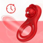 Male Masturbation APP Vibrator Couple Sharing Clitoral Stimulation Passion Lock Fine Ring Vibration for Men - 图片 5
