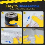 Amazon Hot Sale Fully Automatic Telescopic Rotary Sound Making Silicone Male Masturbator Cup Exercise Device Adult Sex Machine - 图片 5