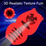 Hot Selling Male Sucking Masturbator Manual Vibrating Masturbation Cup Sex Machine for Rose Male Masturbation for Man - 图片 5