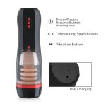 Hands Free Electric Magnetic Automatic Thrusting Male Masturbator Interactive Woman Moan Men Masturbation Cup - 图片 5