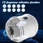 10 Frequency Vibration Masturbation Massage Suction Masturbation Cup Men'S Penis Exercise Trainer Adult Products - 图片 5