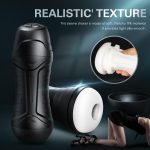 Automatic Suction Vibrator Realistic Artificial Vagina Masturbating Adult Male Masturbator Cup Sex Toys for Men - 图片 5