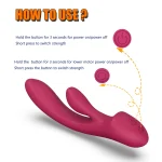 Wireless USB Rechargeable Vibrator Women Toys Waterproof Full Silicone Vibrator Clitoris Rabbit Vibrator - 图片 5