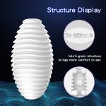 Factory Price Jugetes Sexuales Male Realistic Vagina Vibrating Electric Male Spiral Masturbator Sexual Toys for Men - 图片 5