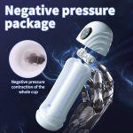 Automatic Male Masturbator Cup Blow Job Sucking Vibration Real Vagina Pocket Pussy Penis Oral Sex Machine Toys for Man Adults - 图片 5