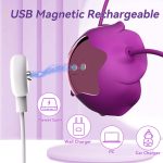 OEM Adjustable Rechargeable Nipple Vibrator 10 Mode USB Powered Dildo Adult Toys for Couples and Women - 图片 5