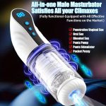 Men Masturebstor Automatic Sucking Pocket Thrusting Machine Suction Adult Toy Auto Bj Machine Clear Pocket Puzzy - 图片 5