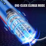 Realistic 3D Textured Ultra-Soft Pussy Male Electric Stroker Adult Sex Toy Automatic Thrusting Rotating Man Masturbation Cup - 图片 5