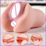 Wholesale TPE Artificial Pocket Pussy Sex Toy Massager Vagina Anal Toys for Men Silicone Male Masturbation Aircraft Cup - 图片 5
