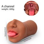 Hot Sale Artificial Vagina Men Masturbator Pocket Pussy Oral Sex Deep Through Sex Toys for Men Male Masturbation - 图片 5