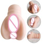 Artificial Pocket Pussy Sex Toy Massager Vagina Anal Toys for Men Silicone Male Masturbation Aircraft Cup - 图片 5
