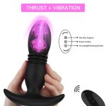 Telescopic Anal Plug Prostate Massage Vibrator Adult Products Anal Dildo for Men and Women With Remote Control - 图片 5