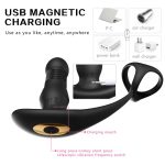 App Charging Telescopic Vibration Prostate Massager Wireless Remote Control Anal Plug G-spot Anal Stuff Adult Sex Products - 图片 5