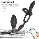 APP Control Vibrator Anal Butt Plug Sex Toys for Woman Pussy and Anal Prostate Massager Cock Ring Anal Plug - 图片 5