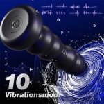 Thrusting Remote Control Butt Plug Anal Sex Toy With Vibrating and Thrusting Modes Prostate Massager for Male and Female - 图片 5