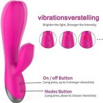 Powerful Rabbit Vibrators Adult Toys for Women Sex Clitoris Vibrating Massage G-spot Dildo Vibrator Sex Toys for Woman - 图片 5