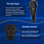 Dual Cock Ring Design Remote Control Telescopic Vibrating Male Butt Plug Anal Toys Men Thrusting Prostate Massager Anal Vibrator - 图片 5