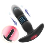 Power Plug Prostate Black Telescopic Dildo Vibrator Adult Toys Anal Plug Vibrating Prostate Massager for Gay Men - 图片 5