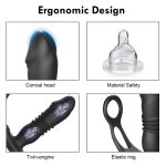 Manufacturer APP Massager Anal Vibrator for Men Butt Plug Toys Anal Plug for Woman Av Girl Japan Adult Anal Plug - 图片 5