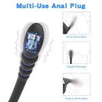 Masturbator Wireless Control Backyard Bead Silicone Vibrating Lock Sperm Ring Men's Masturbator Anal Plug Vibrator for Men - 图片 5