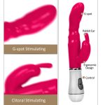 Powerful Rabbits Vibrators Vagina Clitoris Stimulator Double Head G-Spot Massager Sex Toys for Women Female Masturbator Sex Shop - 图片 5