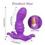 OEM Bluetooth APP Control Penetration Vagina Dildo Vibrator Female Clit Stimulator Wearable Panties Adult Sex Toys - 图片 5