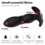 Prostate Massager Vibrating Anal Plug G-spot Vibrator Anal Training Device Silicon Toy Anal Plug Masturbation Stick for Gay - 图片 5