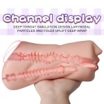 Hot Selling 3 in 1 Male Masturbator Cup for Man Vagina 4D Realistic Sex Toy for Men Sex Toys Massager for Men Latex Adult Shop - 图片 5