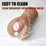 3D Artificial Vagina Male Masturbators Cup Realistic Vaginal Real Vagina Soft for Men Masturbation - 图片 5