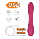 Wholesale Electric Dildo Sex Pleasure Full Silicone G Spot Vibrators Super Soft Sex Toys For Women - 图片 5