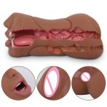 3 in 1 Sexy Masturbator Men Masturbation Sexual Realistic Silicone Artificial Vagina Pussy Sex Toy for Male Erotic Intimate Shop - 图片 5