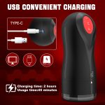 Allow Masturbating Videos Thrusting Electric Airplane Cup Male Portable Masturbator for Men Thrusting Prostate Massager Sex Toy - 图片 5