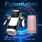 Automatic Sucking Male Masturbators Cup Sex Toys Silicone Realistic Vagina Auto Thrusting Sucking Machine Masturbator for Man - 图片 5