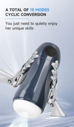 Fully Waterproof Automatic Sucking Rotating Male Masturbation Cup Pocket Pussy Vagina Penis Stroker Adult Sex Toys for Men - 图片 5