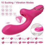 20 Modes Female Powerful Clit Clitoris Sucker G-Spot Vibrator Vacuum Stimulator Dildo Sex Toys for Women Adults Goods - 图片 5
