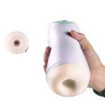 Electric 10 Vibrating Modes Sexy Voice Men Adult Pocket Pussy Man Masturbation Stroker Sex Machine Attachment - 图片 5