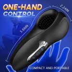 Portable Male Vibrator Sex Trainer Toy With 10 Double Head Bite Vibration Men's Training Stimulator for Masturbation Cups - 图片 5