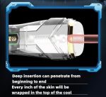 OEM USB Charging Easy to Clean Can Be Repeatedly Used Fully Automatic Thrust Heating Suction Sound Heating Vaginal Cup - 图片 5