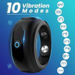 OEM Adjustable Silicone Cock Rings Vibrator with 10 Vibration Modes for Longer & Stronger Vibrating Penis Ring Sex Toys for Men - 图片 5