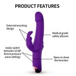 Powerful Rabbit Vibrators Adult Toys for Women Sex Clitoris Vibrating Massage G-spot Dildo Vibrator Sex Toys for Woman - 图片 5