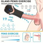 OEM Vibrating Male Masturbator for Improving Men Sexual Stamina Glans Ejaculation Men Masturbation Pennis Vibrator - 图片 5