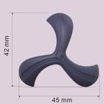 OEM Double Stretch Lock Sperm Ring Male Device Triangle Silicone JJ Double Set Ring Sun Circle Couple Sex Toys - 图片 5