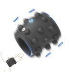 OEM Charging Vibration Lock Ring Male Delayed Masturbator Soft Silicone Sex Toy for Men - 图片 5