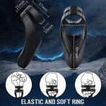 OEM Black Vibrator Dxxk Rings Massage Ring Prostatic Penile Cover Sex Toy for Men Locking Ring - 图片 5