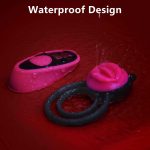 OEM Remote Control Vibrating Cock Ring Couple Sex Toy Sex Novelties Tongue Clitoral Stimulator Vibrator - 图片 5