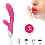 8 Frequency 5 Speeds Dual Vibration Heating Clitoris G Spot Clitoral Stimulator Sex Vibrators Dildo Rabbit Vibrator - 图片 5