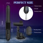 OEM Remote Control G-spot Anal Thrusting Dildo Vibrator Sex Machine with 3 Thrusting & 10 Vibration Modes Sex Toys for Couple - 图片 5