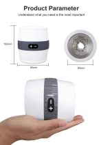 OEM Hot Sale Automatic Sucking Men Masturbation Cup Male Sex Toys Vibrator Open-Ended Masturbator Double Holes Cup - 图片 5