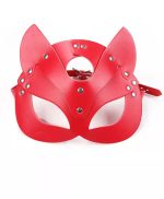 OEM fox Leather Eye Mask Role Play Helmet Bondage Masquerade Mask Other BDSM Products Toys - 图片 5